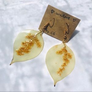 Dogwood Petal Earrings